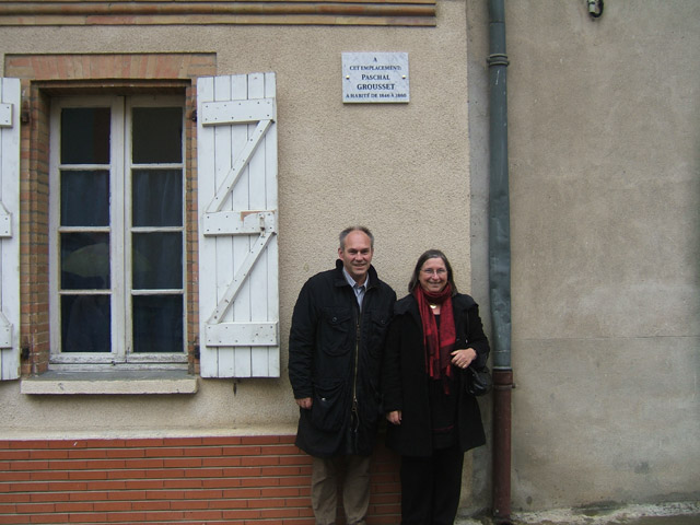 Inauguration plaque Paschal Grousset